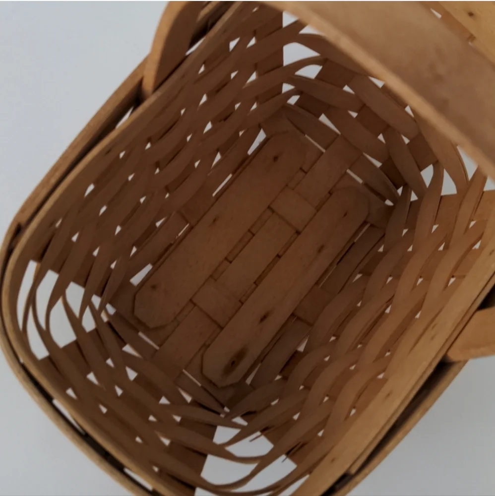Longaberger Small Comforts Basket with Liner & Protector 2002 VTG